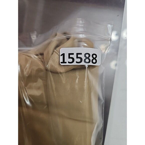 Old Navy OGC Chino Tapered Straight Pants Women 2X Ecru Elastic Waist StretchNEW - Picture 10 of 10